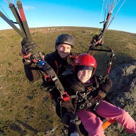 parapente en Arcones